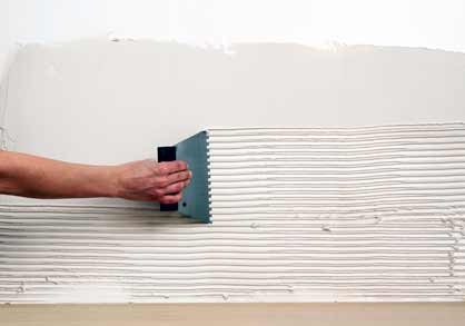 At s&aelig;tte flise